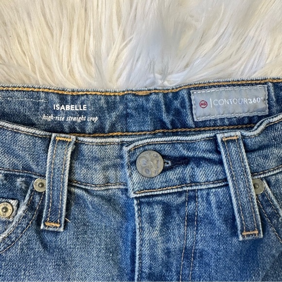 AG Isabelle High Rise Straight Crop Jeans - Picture 7 of 13
